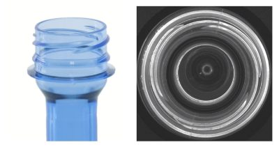 Inspection of the threads of a bottleneck